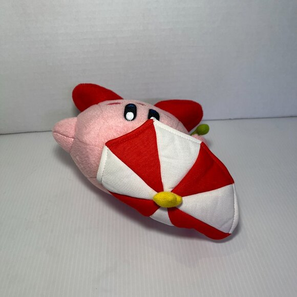 KIRBY PARASOL UMBRELLA All Star Collection 5" Plush - Little Buddy - Picture 4 of 4